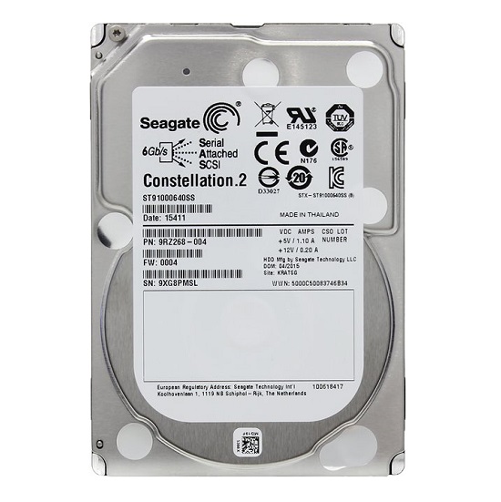 HDD Seagate Constellation 2 1 TB 7200rpm 64 MB SAS 6 Gb/s 2.5 inch (ST91000640SS)