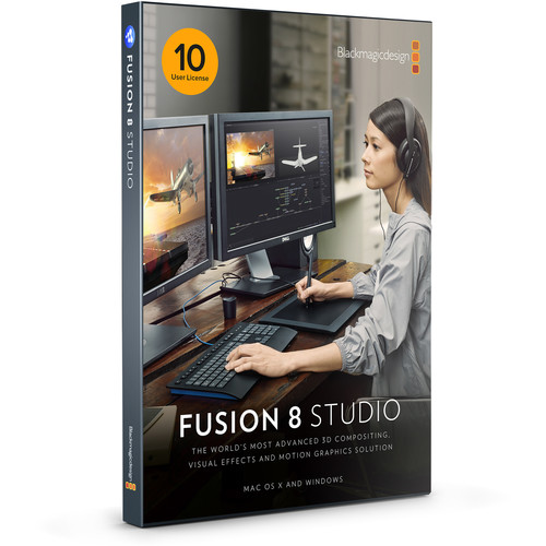 Blackmagic Design Fusion Studio MultiPack 10 (DV/STUFUS/NLPK10)