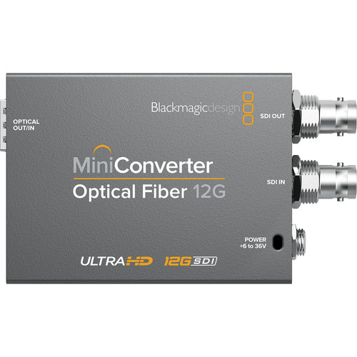 Blackmagic Design Mini Converter Optical Fiber 12G (CONVMOF12G)