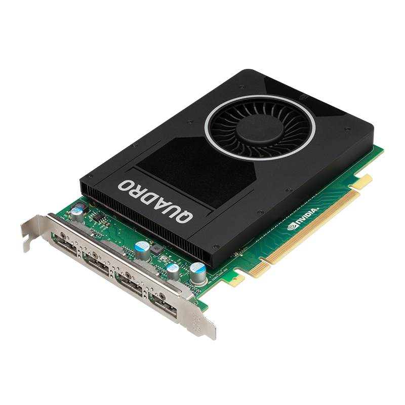NVIDIA Quadro M2000 (768 Core, 4GB GDDR5, 128-bit, 106 GB/s, 75 W)