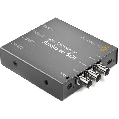 Blackmagic Design Mini Converter Audio to SDI 2 (CONVMCAUDS2)