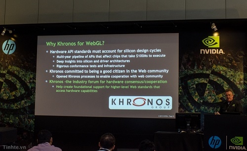 NVIDIA sẽ hỗ trợ WebGL và WebCL cho phần cứng của mình